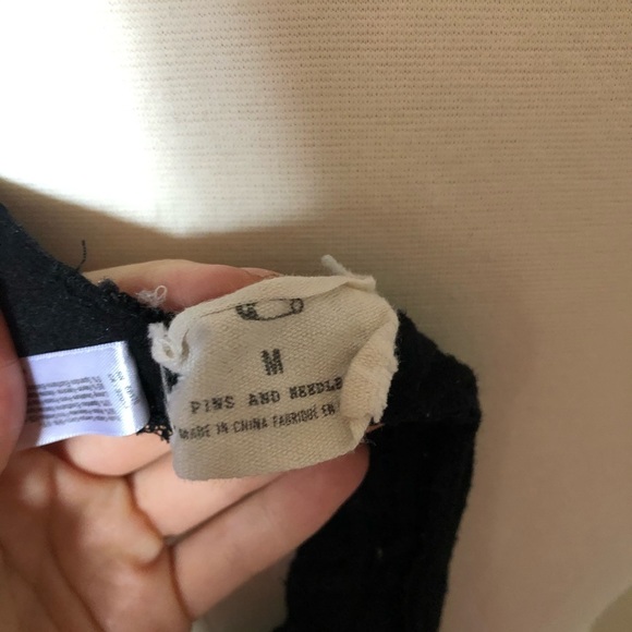 Pins and needles black lace halter bralette bra backless - Picture 7 of 7